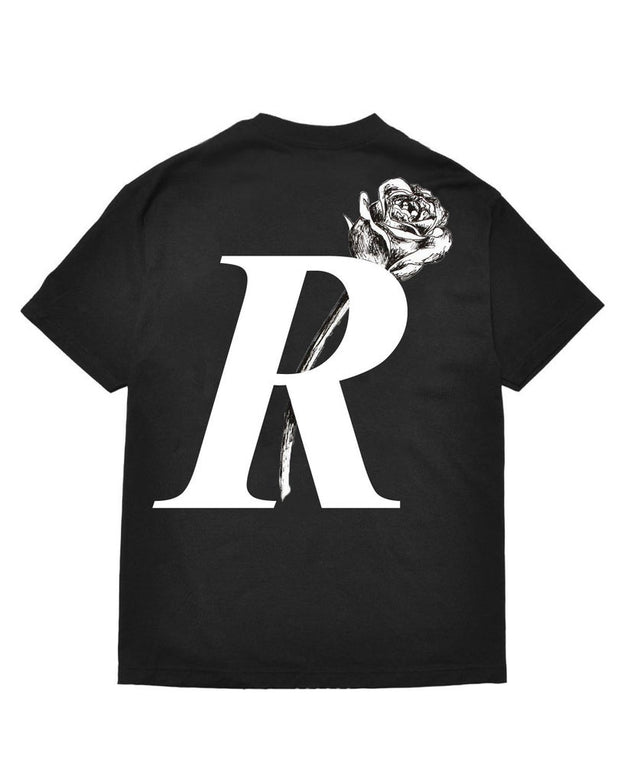 Classic R logo tee Black